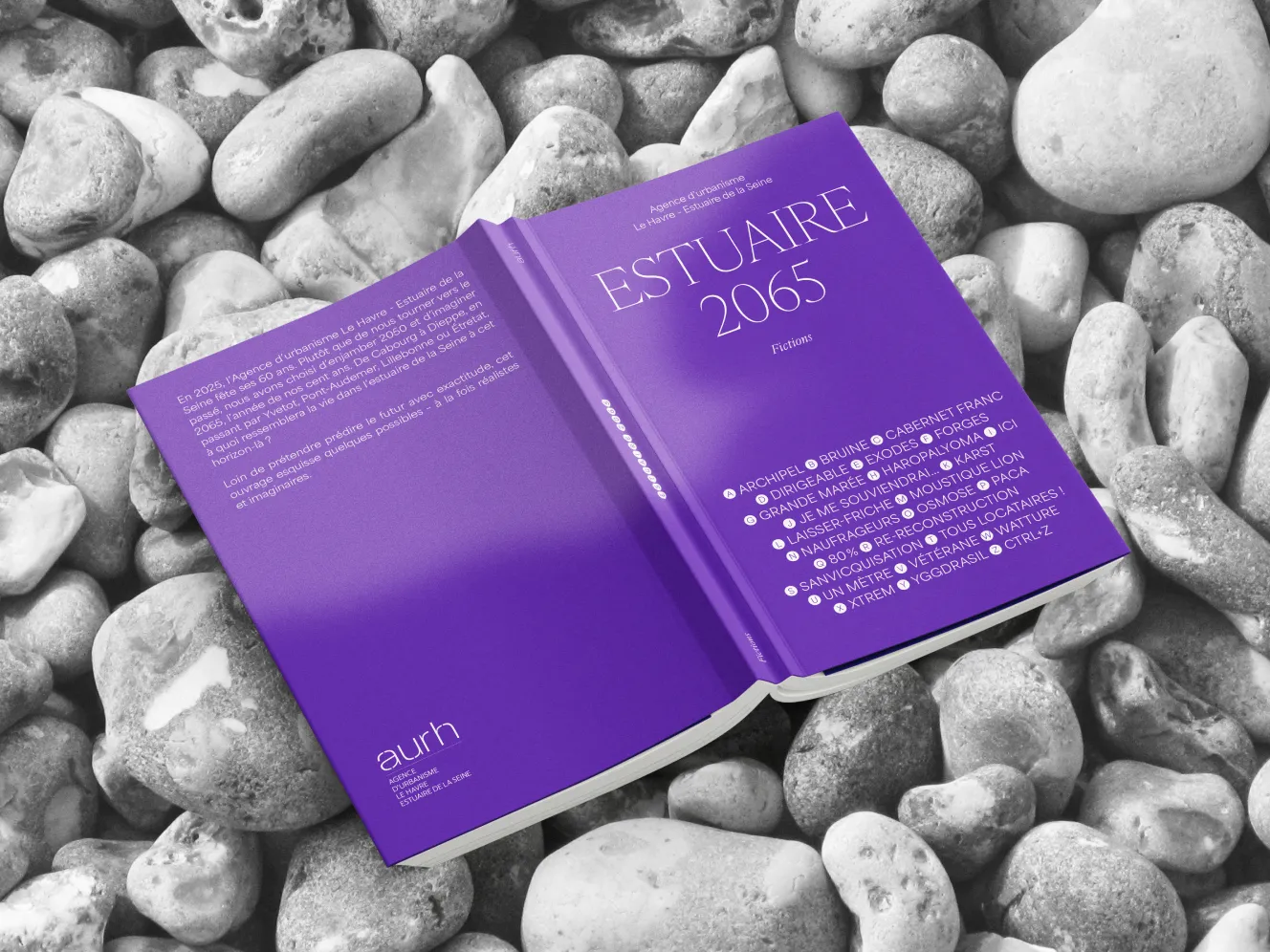 Livre Estuaire 2065, conçu par Studiolo